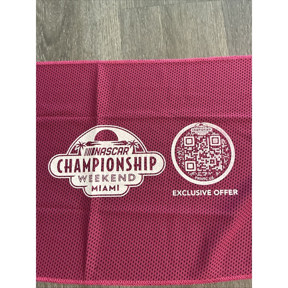 Cooling Towel NASCAR Miami Homestead Championship